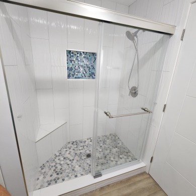 This newly renovated two-bedroom, two-bath residence exhibits on Palm Desert Greens Country Club in California - for sale on GolfHomes.com, golf home, golf lot