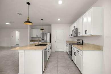 NOW AVAILABLE! This 2022, 4-bedroom, 2-bath Denton model is on Lake Diamond Golf and Country Club in Florida - for sale on GolfHomes.com, golf home, golf lot