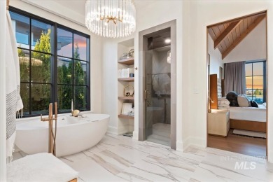 Perfection and artistry converge in this architectural on SpurWing Country Club in Idaho - for sale on GolfHomes.com, golf home, golf lot