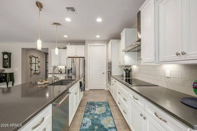 Expanded Refuge model includes it all! Start with the paver on Copper Canyon Golf Club in Arizona - for sale on GolfHomes.com, golf home, golf lot