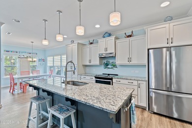 Coastal charm meets effortless living in this beautifully on Members Club At St. James Plantation in North Carolina - for sale on GolfHomes.com, golf home, golf lot