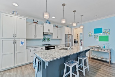 Coastal charm meets effortless living in this beautifully on Members Club At St. James Plantation in North Carolina - for sale on GolfHomes.com, golf home, golf lot