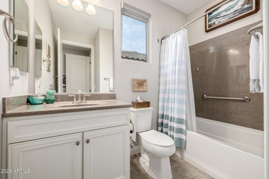 Expanded Refuge model includes it all! Start with the paver on Copper Canyon Golf Club in Arizona - for sale on GolfHomes.com, golf home, golf lot