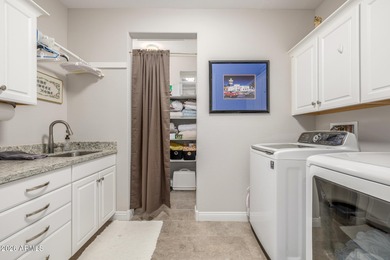 Expanded Refuge model includes it all! Start with the paver on Copper Canyon Golf Club in Arizona - for sale on GolfHomes.com, golf home, golf lot