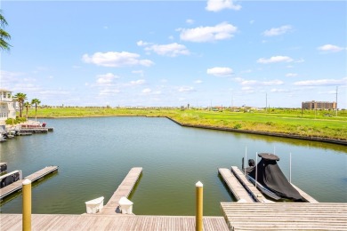 This stunning three-story waterfront residence offers 4 spacious on Palmilla Beach Golf Club in Texas - for sale on GolfHomes.com, golf home, golf lot