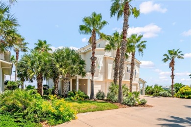 This stunning three-story waterfront residence offers 4 spacious on Palmilla Beach Golf Club in Texas - for sale on GolfHomes.com, golf home, golf lot