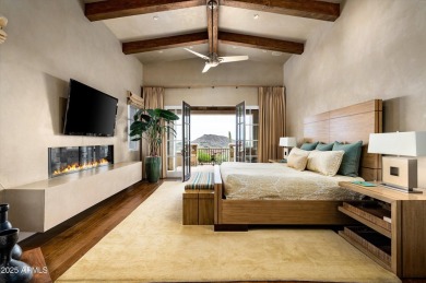 Sited privately on 4 acres in the exclusive enclave of Saguaro on Desert Mountain Club - Apache Golf Course in Arizona - for sale on GolfHomes.com, golf home, golf lot