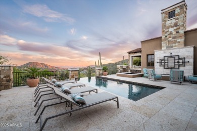 Sited privately on 4 acres in the exclusive enclave of Saguaro on Desert Mountain Club - Apache Golf Course in Arizona - for sale on GolfHomes.com, golf home, golf lot