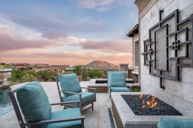 Sited privately on 4 acres in the exclusive enclave of Saguaro on Desert Mountain Club - Apache Golf Course in Arizona - for sale on GolfHomes.com, golf home, golf lot