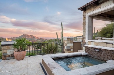Sited privately on 4 acres in the exclusive enclave of Saguaro on Desert Mountain Club - Apache Golf Course in Arizona - for sale on GolfHomes.com, golf home, golf lot