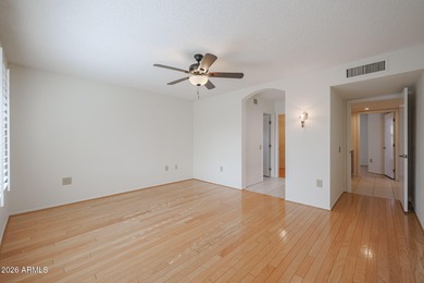 This well-maintained Capistrano offers vaulted ceilings that on Echo Mesa Golf Course in Arizona - for sale on GolfHomes.com, golf home, golf lot