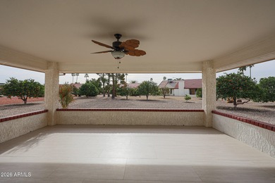 This well-maintained Capistrano offers vaulted ceilings that on Echo Mesa Golf Course in Arizona - for sale on GolfHomes.com, golf home, golf lot