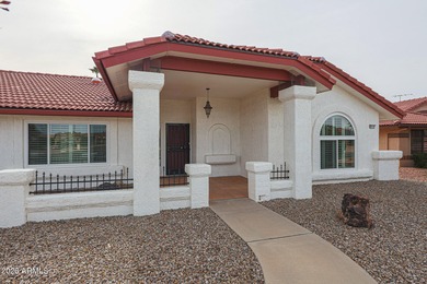This well-maintained Capistrano offers vaulted ceilings that on Echo Mesa Golf Course in Arizona - for sale on GolfHomes.com, golf home, golf lot