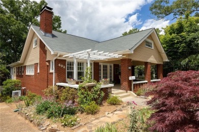 Classic Candler Park Craftsman on a Sunlit Corner lot. Perched on Candler Park Golf Course in Georgia - for sale on GolfHomes.com, golf home, golf lot