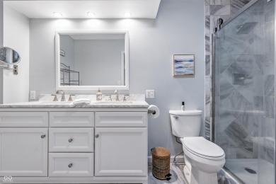 Serenity meets sophistication in this fully furnished and on  in Indiana - for sale on GolfHomes.com, golf home, golf lot