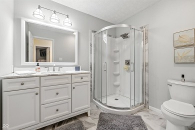 Serenity meets sophistication in this fully furnished and on  in Indiana - for sale on GolfHomes.com, golf home, golf lot