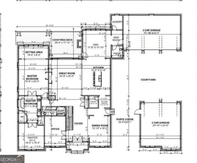 Discover unparalleled sophistication in this stunning fully turn on Echelon Golf Club in Georgia - for sale on GolfHomes.com, golf home, golf lot