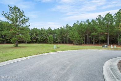 This 0.48-acre lot sits at the end of a cul-de-sac in The on River Landing Golf Course in North Carolina - for sale on GolfHomes.com, golf home, golf lot
