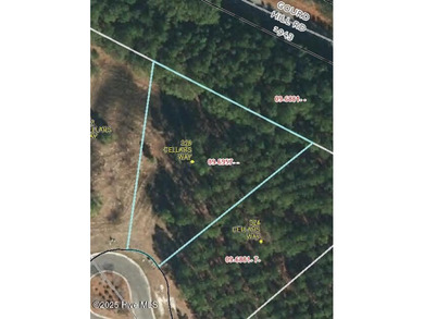 This 0.48-acre lot sits at the end of a cul-de-sac in The on River Landing Golf Course in North Carolina - for sale on GolfHomes.com, golf home, golf lot