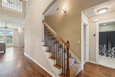 Discover this custom built, two story home offering 5 bedrooms on Forest Ridge Golf Club in Oklahoma - for sale on GolfHomes.com, golf home, golf lot