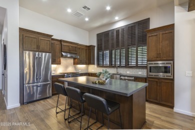 Stunning modern ranch-style home on a premium lot with panoramic on Talking Rock Golf Club in Arizona - for sale on GolfHomes.com, golf home, golf lot