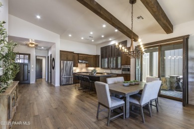 Stunning modern ranch-style home on a premium lot with panoramic on Talking Rock Golf Club in Arizona - for sale on GolfHomes.com, golf home, golf lot