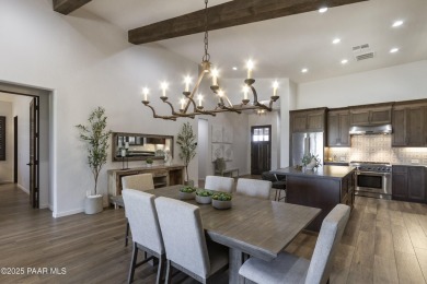 Stunning modern ranch-style home on a premium lot with panoramic on Talking Rock Golf Club in Arizona - for sale on GolfHomes.com, golf home, golf lot