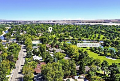 A classic mid-century ranch-style home directly across from on Hillcrest Country Club, Inc. in Idaho - for sale on GolfHomes.com, golf home, golf lot