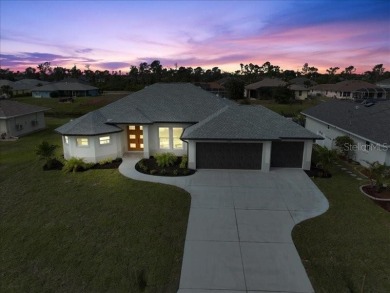 Brand new, 3/2 /3 pool home on desired canal lot.  Located in a on Pinemoor West Golf Club in Florida - for sale on GolfHomes.com, golf home, golf lot