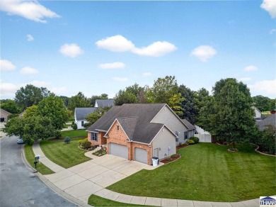 Welcome to 5537 Idle Creek Ct-- 2552 square feet of living space on Idle Creek Golf Course in Indiana - for sale on GolfHomes.com, golf home, golf lot