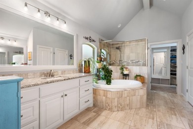 This exquisite four bedroom three bath Al Couto home boasts on Harbor Lakes Golf Club in Texas - for sale on GolfHomes.com, golf home, golf lot