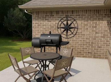This exquisite four bedroom three bath Al Couto home boasts on Harbor Lakes Golf Club in Texas - for sale on GolfHomes.com, golf home, golf lot