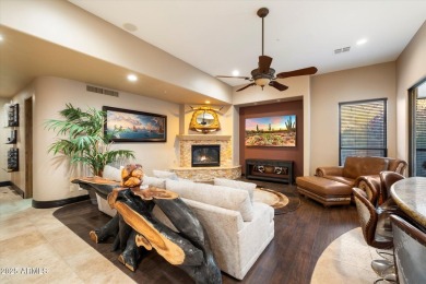 Tucked in a private cul-de-sac on 2.6 acres, this custom on The Estancia Club in Arizona - for sale on GolfHomes.com, golf home, golf lot