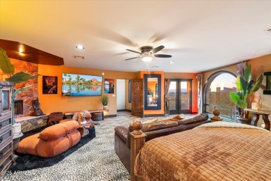 Tucked in a private cul-de-sac on 2.6 acres, this custom on The Estancia Club in Arizona - for sale on GolfHomes.com, golf home, golf lot