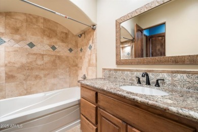 Tucked in a private cul-de-sac on 2.6 acres, this custom on The Estancia Club in Arizona - for sale on GolfHomes.com, golf home, golf lot