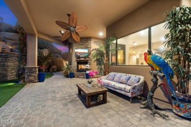 Tucked in a private cul-de-sac on 2.6 acres, this custom on The Estancia Club in Arizona - for sale on GolfHomes.com, golf home, golf lot