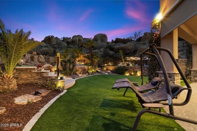 Tucked in a private cul-de-sac on 2.6 acres, this custom on The Estancia Club in Arizona - for sale on GolfHomes.com, golf home, golf lot