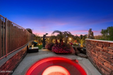 Tucked in a private cul-de-sac on 2.6 acres, this custom on The Estancia Club in Arizona - for sale on GolfHomes.com, golf home, golf lot