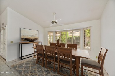 This Camelback model with vaulted ceilings and enclosed patio on Westbrook Village Golf Club in Arizona - for sale on GolfHomes.com, golf home, golf lot