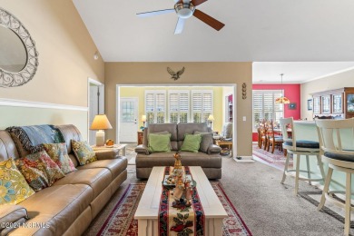 Start living your best life at the coast! This low-maintenance on Crow Creek Golf Club in North Carolina - for sale on GolfHomes.com, golf home, golf lot