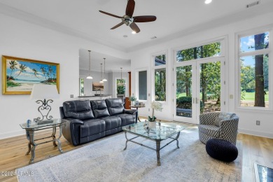 Enjoy this stunning and stylishly updated home with main on Callawassie Island Club in South Carolina - for sale on GolfHomes.com, golf home, golf lot