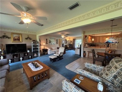 Beautiful golf course home located on the 6th hole! Stunning on Inverness Golf and Country Club in Florida - for sale on GolfHomes.com, golf home, golf lot
