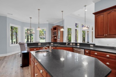 Enjoy this stunning and stylishly updated home with main on Callawassie Island Club in South Carolina - for sale on GolfHomes.com, golf home, golf lot