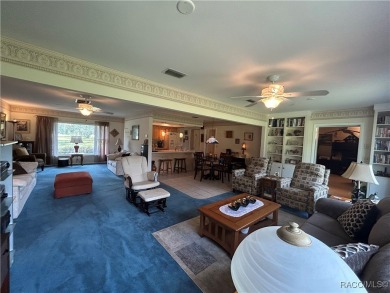 Beautiful golf course home located on the 6th hole! Stunning on Inverness Golf and Country Club in Florida - for sale on GolfHomes.com, golf home, golf lot