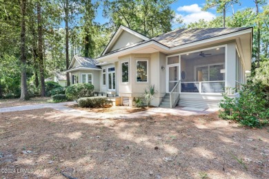 Enjoy this stunning and stylishly updated home with main on Callawassie Island Club in South Carolina - for sale on GolfHomes.com, golf home, golf lot