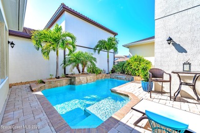 Beautiful courtyard home with private pool in sought after on Duran Golf Course in Florida - for sale on GolfHomes.com, golf home, golf lot