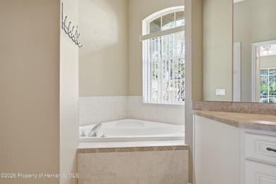 Beautiful four bedrooms, two bath l home with large pool and on Sugarmill Woods Golf and Country Club in Florida - for sale on GolfHomes.com, golf home, golf lot