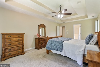 Welcome to Lake Dow North, where this 2 story,  4 bedroom, 3 on Canongate At Georgia National Golf Club in Georgia - for sale on GolfHomes.com, golf home, golf lot