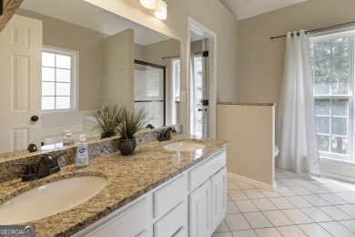 Welcome to Lake Dow North, where this 2 story,  4 bedroom, 3 on Canongate At Georgia National Golf Club in Georgia - for sale on GolfHomes.com, golf home, golf lot