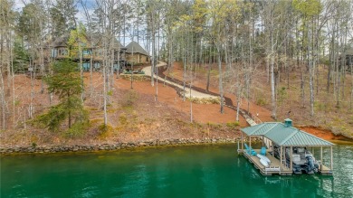 The wait for your dream lake home is finally over! 104 Mountain on The Cliffs At Keowee Springs in South Carolina - for sale on GolfHomes.com, golf home, golf lot